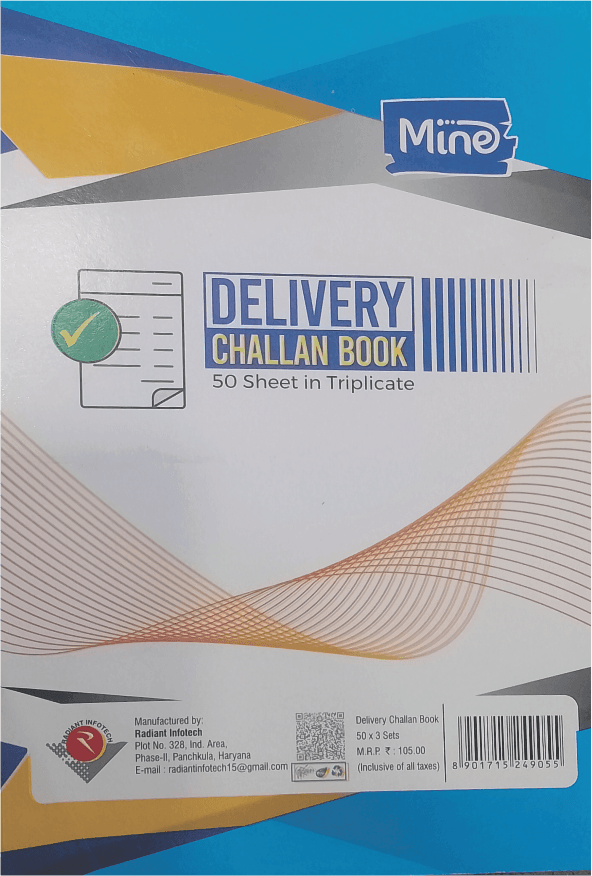 Delivery Challan Book